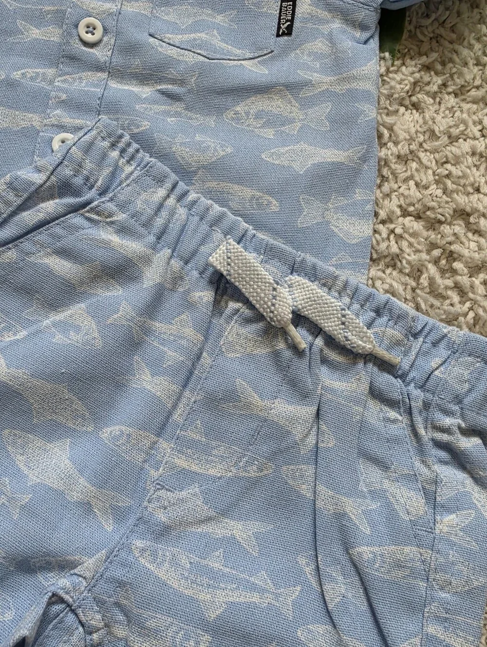 Baby Boy Fish Outfit (3-6 Months)